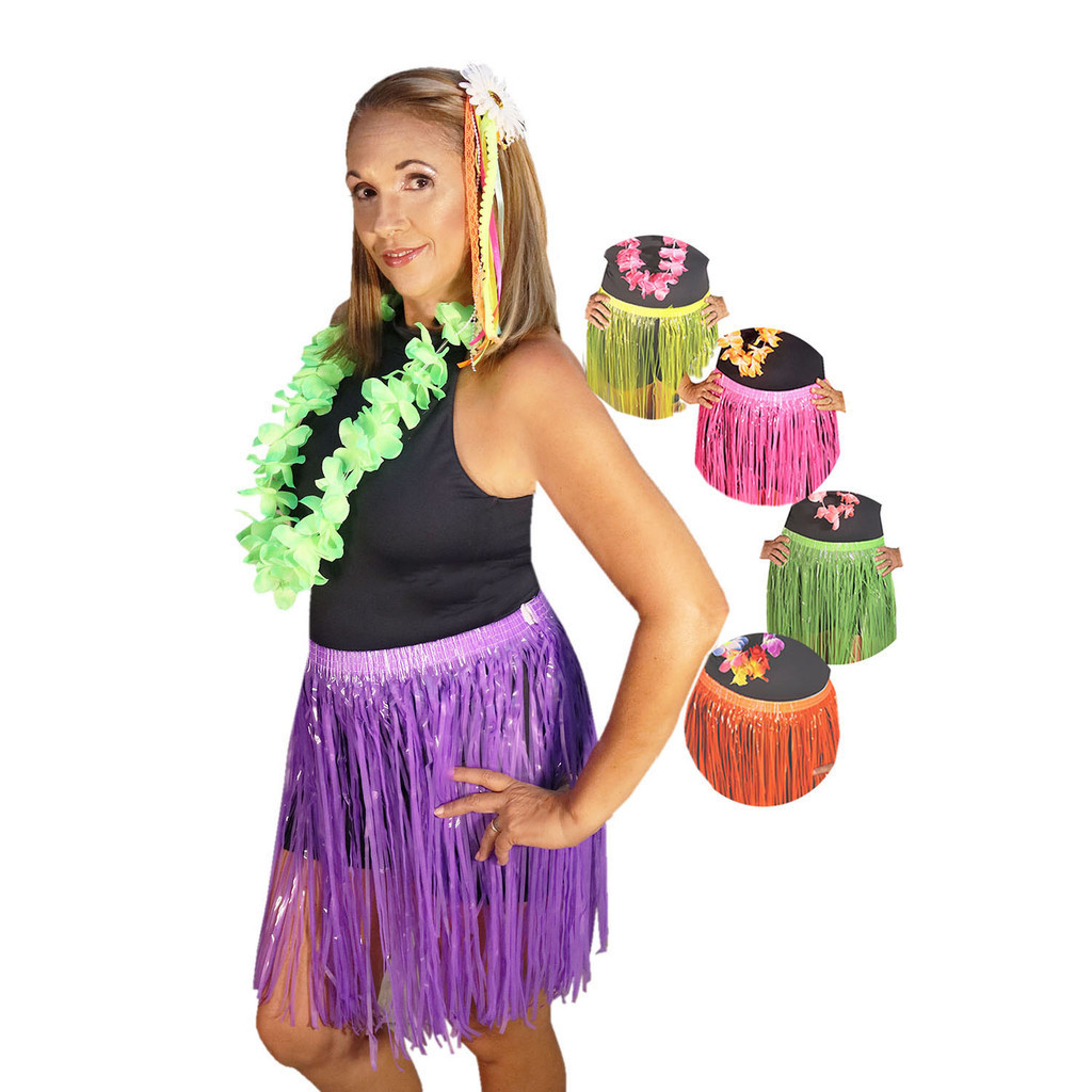 Fantasia Adulto Havaiana Festa Temática Tropical Luau Carnaval: Kit Neon  Sortido 3 Produtos | Shopee Brasil