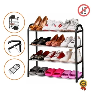 Sapateira Organizadora 4 Andares Plástico até 12 Pares em Oferta na Shopee