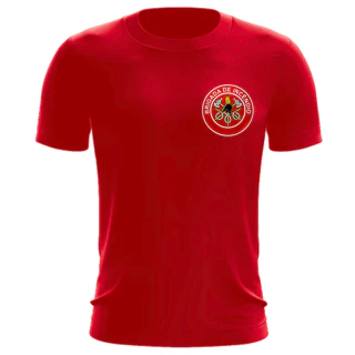 Uniforme Brigadista Bombeiro Civil Camiseta Malha Fria
