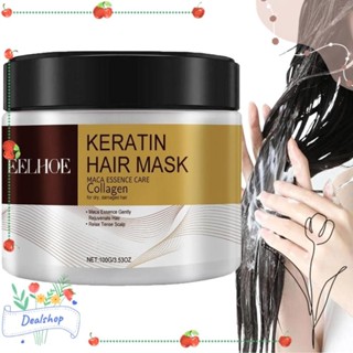 OKDEALS Collagen Tratamento Capilar , Acondicionamento Profundo Cabelos Secos Danificados Nutrição Hair , Care Cápsula Mágico Hidratante Condicionador Homens Mulheres