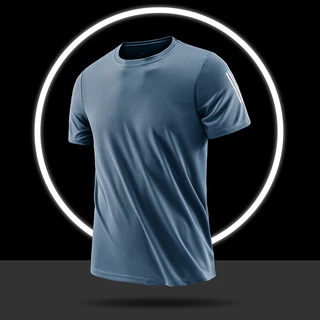 Recomendação Principal de Verão Recomendação de Verão Camiseta de Seda de Secagem Rápida Camiseta de Seda de Secagem Rápida Camiseta de Ar Condicionado Top Fato de Ar Condicionado para Homens Esportes Casuais