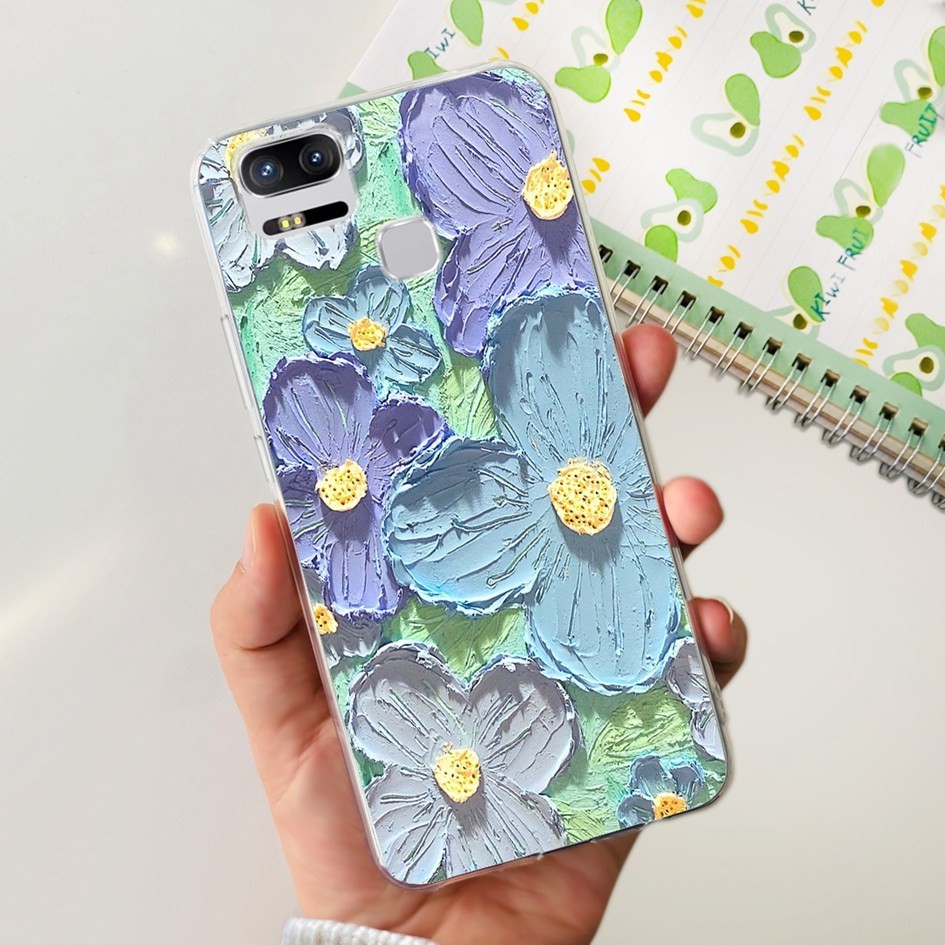 Para Asus ZenFone 3 Zoom 4 ZE554KL ZE553KL Caixa Z01KS Z01HD Capa