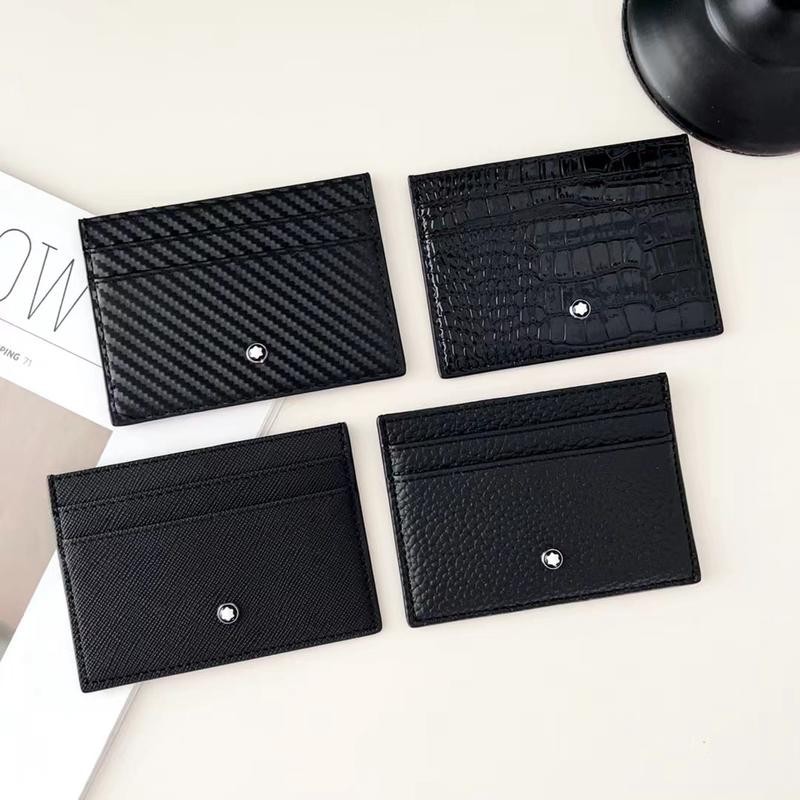 Montblanc Mont blanc Coin Bag Nova Carteira Porta-Cartões Da Moda