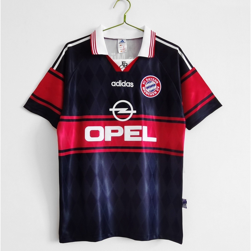 Jersey Futebol De Retro Do 97-99 Bayern Home