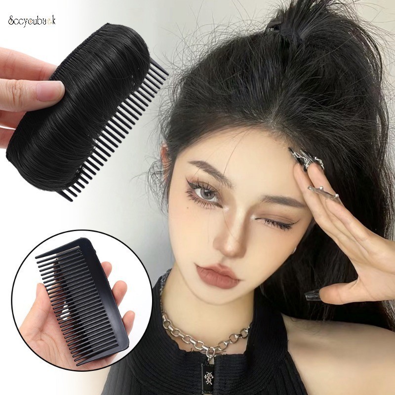 Penteado Estável Confortável Inserir Feminino Fofo Invisível Almofada De Cabelo Fofa Aumento Do Volume Ferramenta De Modelagem Acessórios