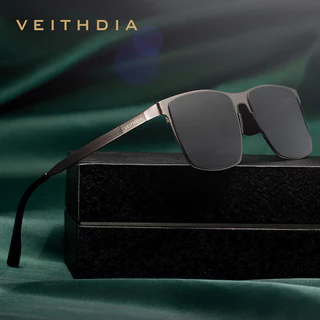 VEITHDIA Homens Óculos De Sol Para Pesca Polarizada UV400 Lente De Nylon Condução Ao Ar Livre Em Aço Inoxidável