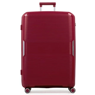 Mala de Viagem Grande 32 Kg Polipropileno 4 Rodas Malta Vinho
