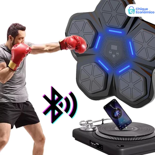 Máquina De Boxe Musical Para Treino Em Casa , Recarregável , Bluetooth , Trem , Soco , Agilidade , Fitness , Esporte , A