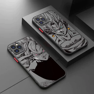 Capa Translúcida Anime Dragon Ball Monkey King Para Samsung Galaxy S23 FE S23 S22 Ultra S21 S24 Plus 5G S21 S20 Nota 20 Frosted