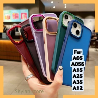 Capa Space Acrilico fosca Colorida Comaptivel Com Samsung Galaxy A05 A05S A15 A25 A35 A12