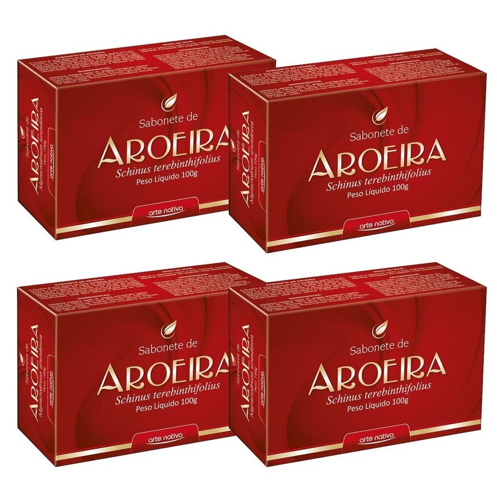 SABONETE AROEIRA LIMPEZA DA PELE E ROSTO 100G ARTE NATIVA