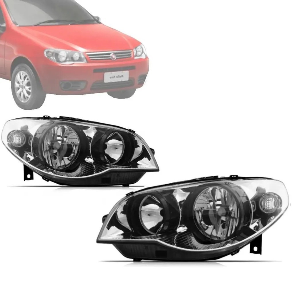 Farol Fiat Palio Pitbull 2004-2014 | Shopee Brasil