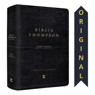 Bíblia De Estudo Thompson | Aec Letra Grande |Almeida Edição Contemporânea.