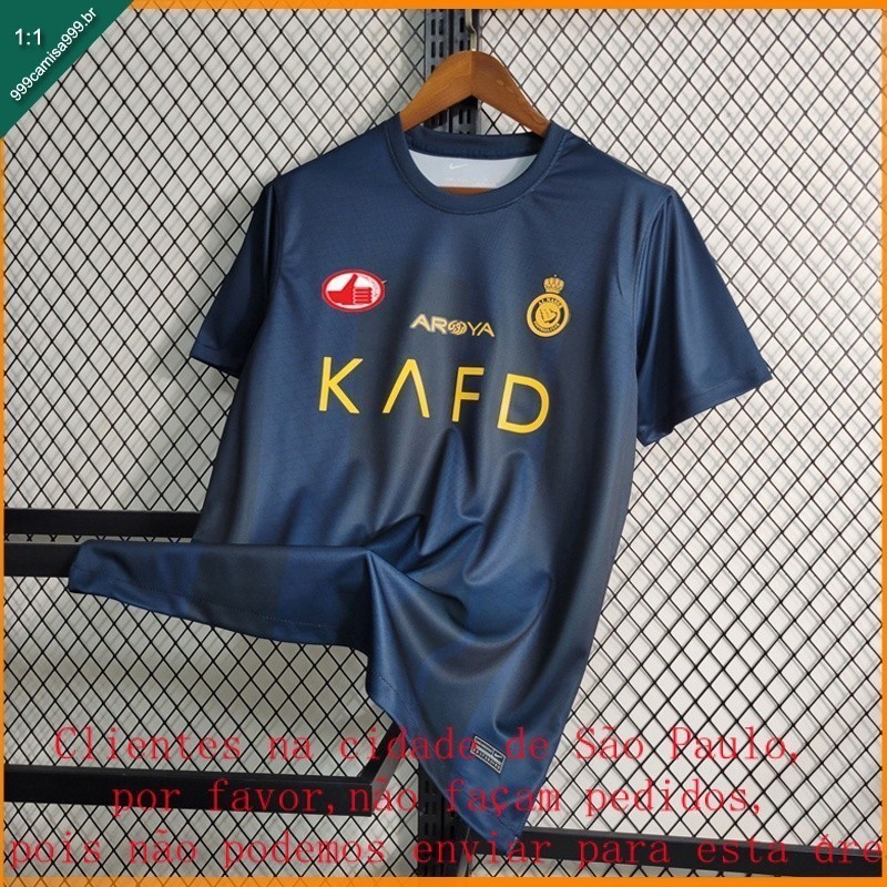 Camisa Da Equipe De Futebol Al Nassr 23-24 Away HSSJ | Shopee Brasil