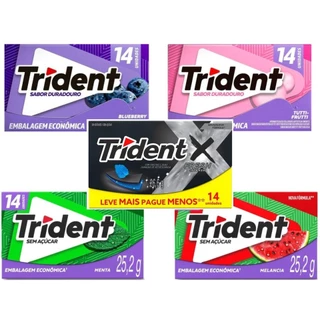 Chiclete Trident 14s 25,2g