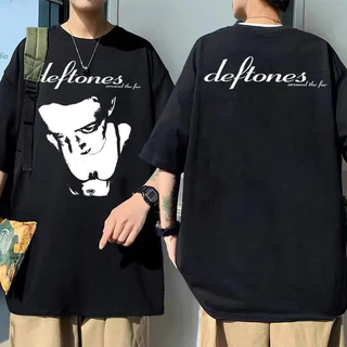 Deftones Around Fur Adrenaline T Shirt Homens Mulheres Rock T-shirt Branco Pony Deftones Merch Chino Moreno Diamond Eye Tee HNAZ