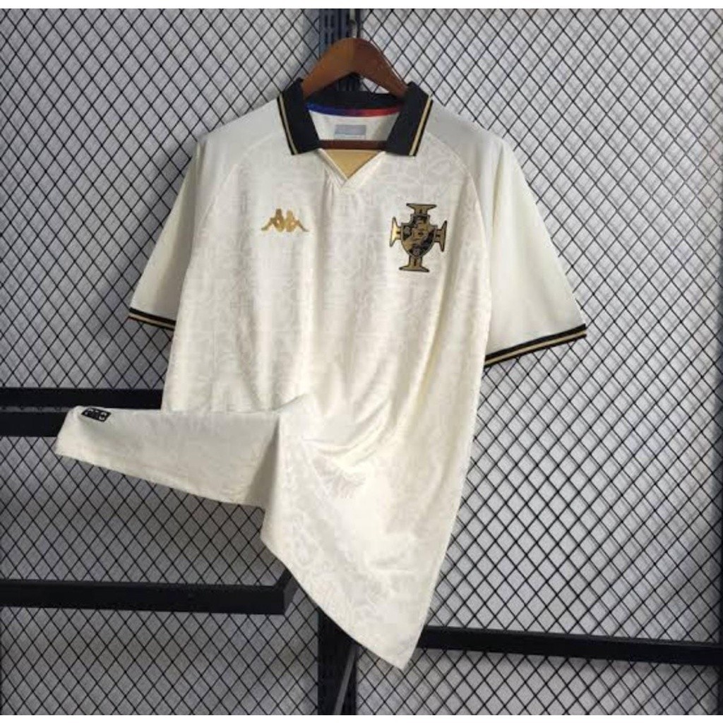 Camiseta do Vasco Branca + Chaveiro LANÇAMENTO 2023/2024 de Alta Qualidade com Envio Imediato