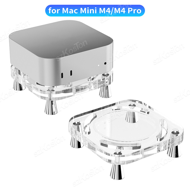 GEWOKLIY - Base Para Mac Mini M4, Soporte Y Concentrador De Aluminio
