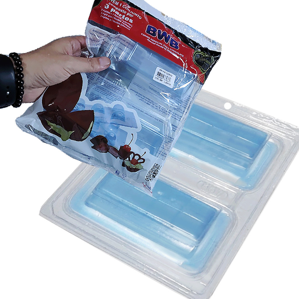 01 Conj. Formas BWB Trufa Corte Mod. 867 (Forma com 3 Partes)