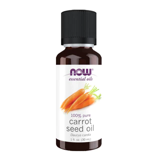 Óleo Semente de Cenoura Now Foods 30ml Puro Importado