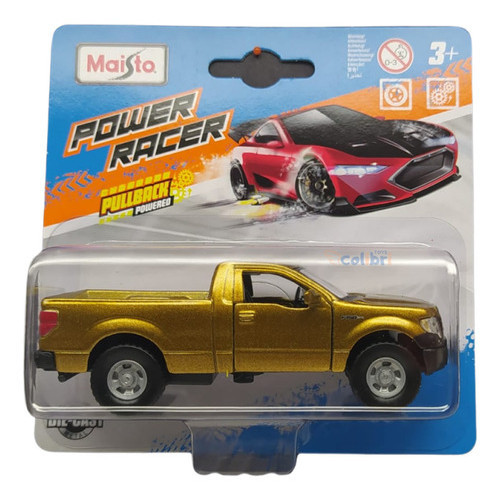 Maisto Power Racer 1:43 Ford F-150 Xl Dourado