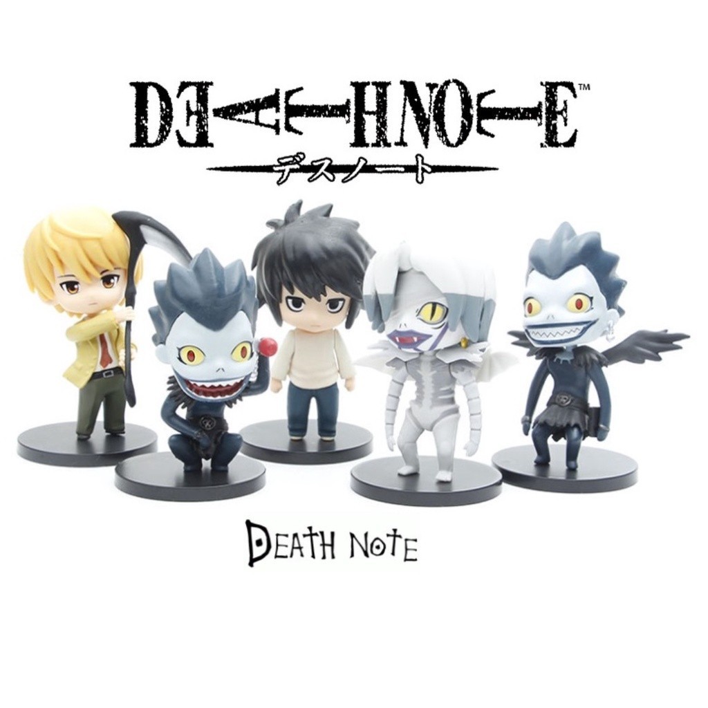 Bonecos Death Note - Miniatura - Action Figure | Shopee Brasil
