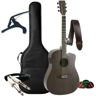 Kit Violao Strinberg Forest Fs4d Folk + Acessórios