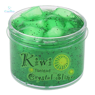 Decoração 70ML Clear Slime For Kids Perfumado Crystal Fluffy Stretchy Soft Putty Alívio De Estresse Brinquedos Falsos Doces Festa De Aniversário Favorece Novo