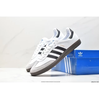Tiro Real Anúncio Original Samba Vegan OG " SPD " Série Cavalheiro Treinamento moral Estilo Futebol Joker Baixo Tênis Esportivo casual