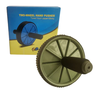 Roda Rolinho Abdominal Exercício Funcional Dupla Anti-skid Fitness Exercício