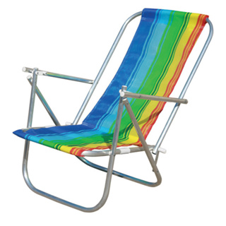 Cadeira de praia dobrável em 2 posições - CAD0041 - Botafogo