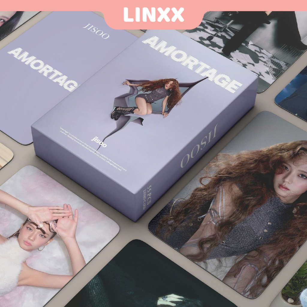 LINXX 55 Pcs BLACKPINK AMORTAGE Álbum Lomo Card Kpop Photocards Série ...