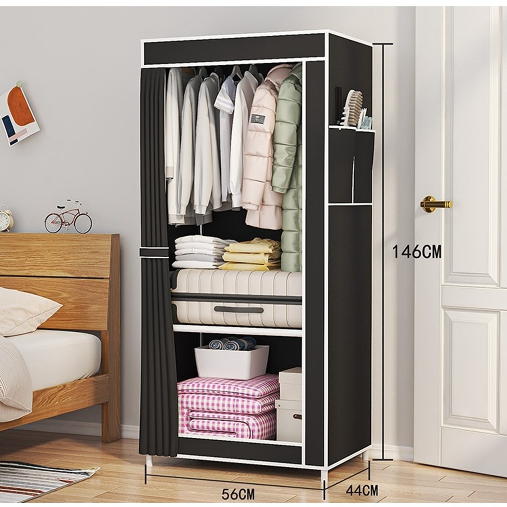 Guarda Roupa Dobrável Roupeiro Portátil Desmontável Dobrável Organizador De Roupas