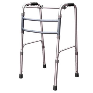 Andador 3 Barras Idoso Aluminio Dobravel Até 120Kg
