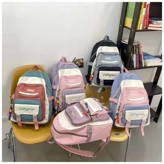 mochila escolar impermeável para menina MARISA em Oferta na Shopee