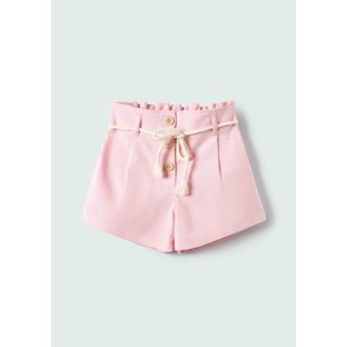 Shorts Infantil Menina Toddler Com Linho Hering Kids