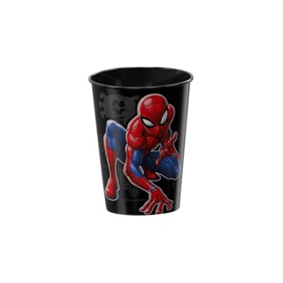 Copo Homem Aranha Plástico 320 ml Personagem Plasútil Páscoa