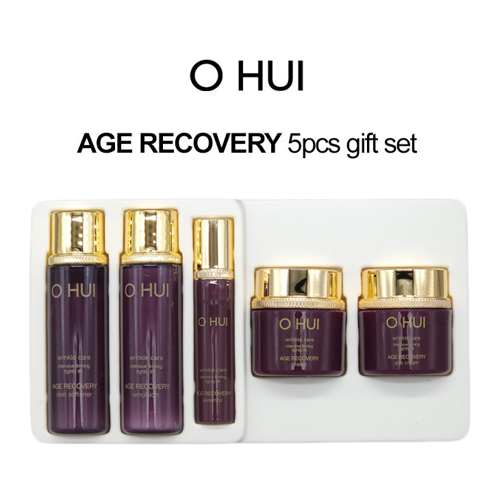 O HUI AGE RECOVERY 5pcs gift set / skin softener / emulsion / essence /  cream / eye cream