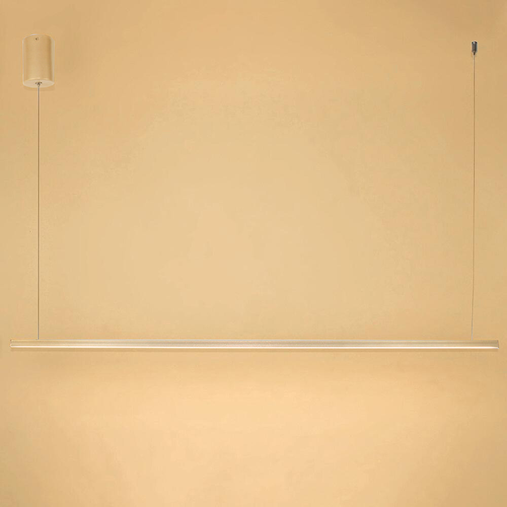 Pendente LED Linear Retangular Dourado 4000K 100cm PD2097