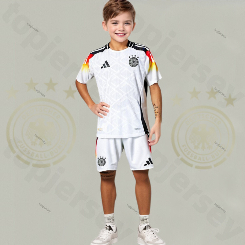 Alemanha 2024 Camisa Infantil Rummenigge , Klose De Futebol Muller , Beckenbauer , Klinsmann ,