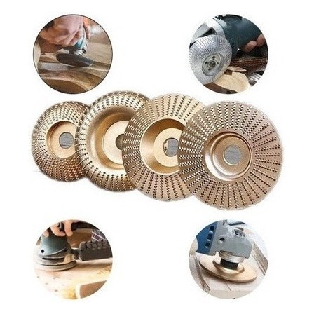 Conjunto 4pcs De Desbaste Madeira Para Corte Em Ângulo Disco Alta qualidade