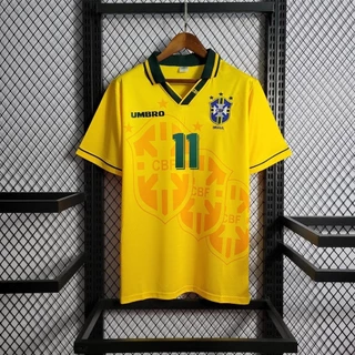 6668 Camisa De Alta Qualidade | Amarela Retro 1994 Do Brasil