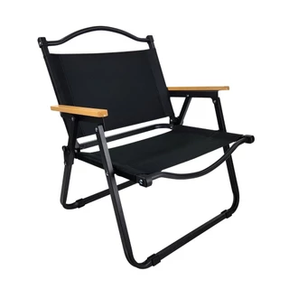 Cadeira Dobravel Estrutura De Aço Suporta 120Kgs Camping Jardim Praia Guarda Dentro Mala Do Carro