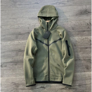 Jaqueta masculina Casual esportiva de malha com zíper e capuz