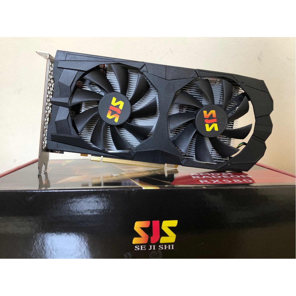 Placa De Vídeo Rx 580 8gb - Sjs