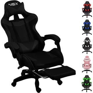 Cadeira Gamer profissional Giratoria Escritorio NSX Ergonomica Reclinavel apoio para os Pés