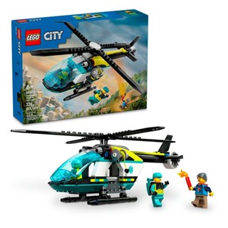 LEGO® City Helicóptero de Resgate de Emergência; Kit de Construção 60405