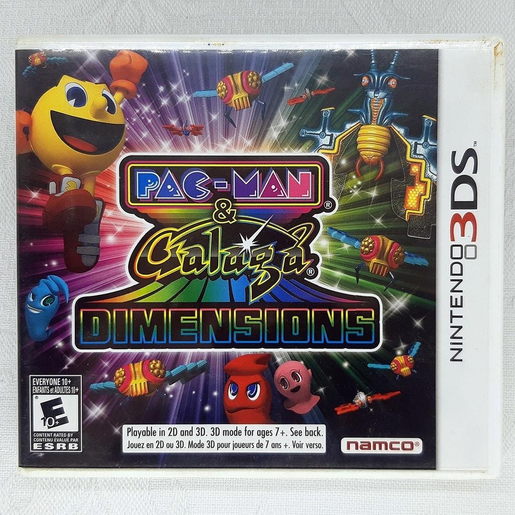 Pac-Man & Galaga Dimensions Nintendo 3DS Seminovo | Shopee Brasil