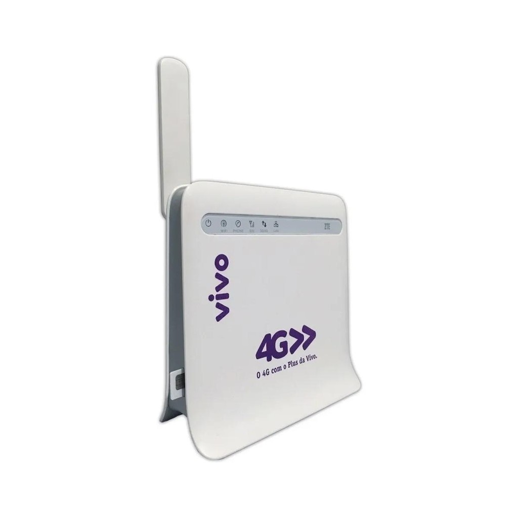 Modem Roteador 3g/4g Com Entrada De Chip Wi-fi ZTE Mf253M