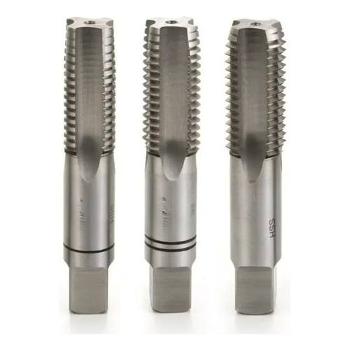 Jogo De Macho Manual Aço Rápido M14 X 1.5mm 3 Peças Profield | Shopee ...
